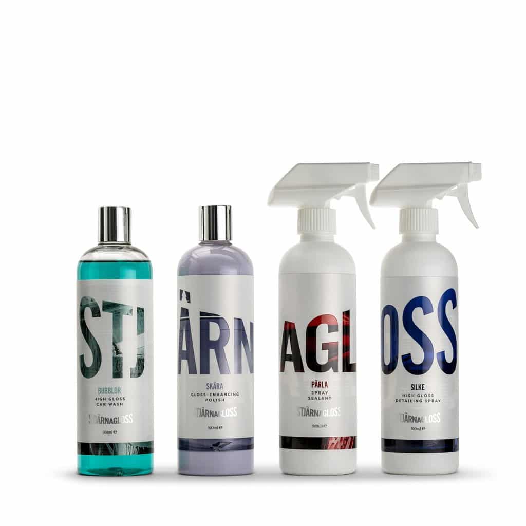 [STJ-PACK-STJ-CORE] KIT DETAILING CORE FOUR - SHAMPOING SCELLANT ET SPRAY DE FINITION