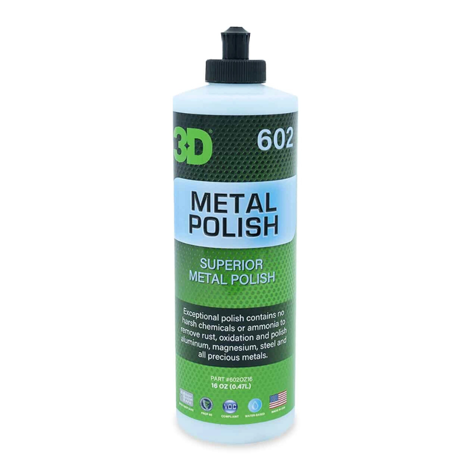 [602OZ16] Metal Polish - 3D Car Care