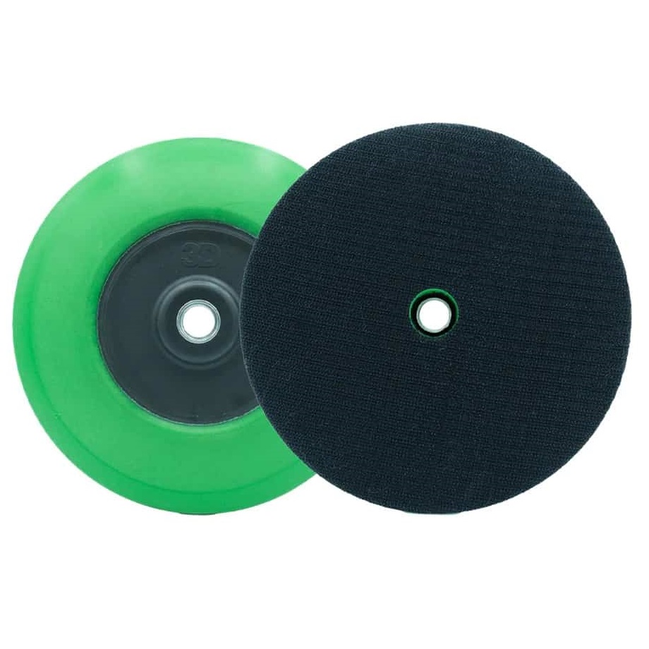 [K-100] Backing Plate 177mm Green Rotary – 3D Car Care