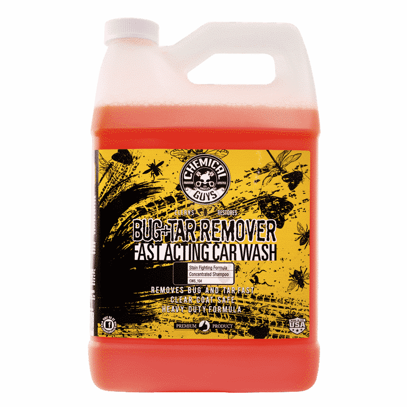 Bug + Tar Remover Chemical Guys - Shampoing Hard et dégoudronnant pour voiture