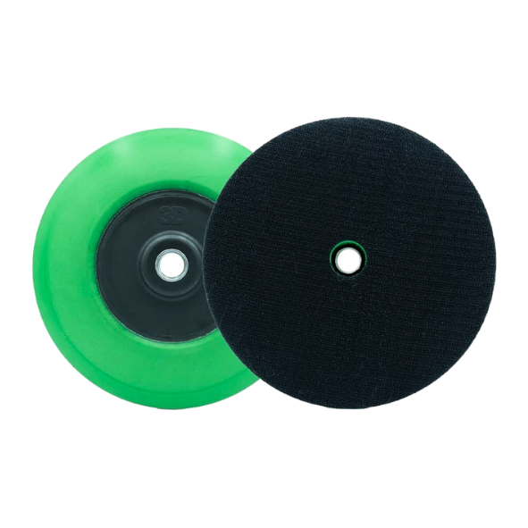 [K-78] Backing Plate 150mm Green Rotary – 3D Car Care