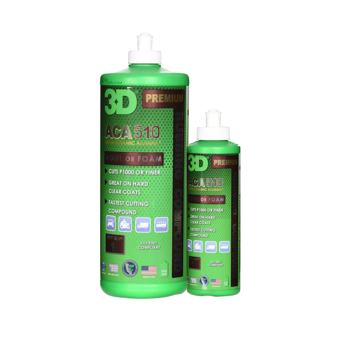 ACA 510 Premium Compound - 3D Car Care