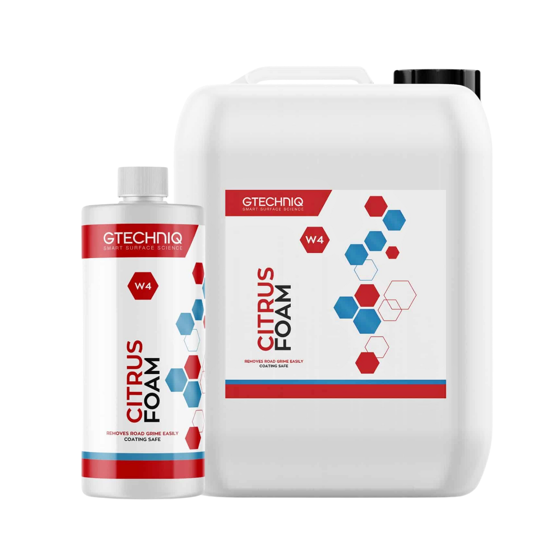 W4 citrus foam Gtechniq: Shampoing de prélavage soft